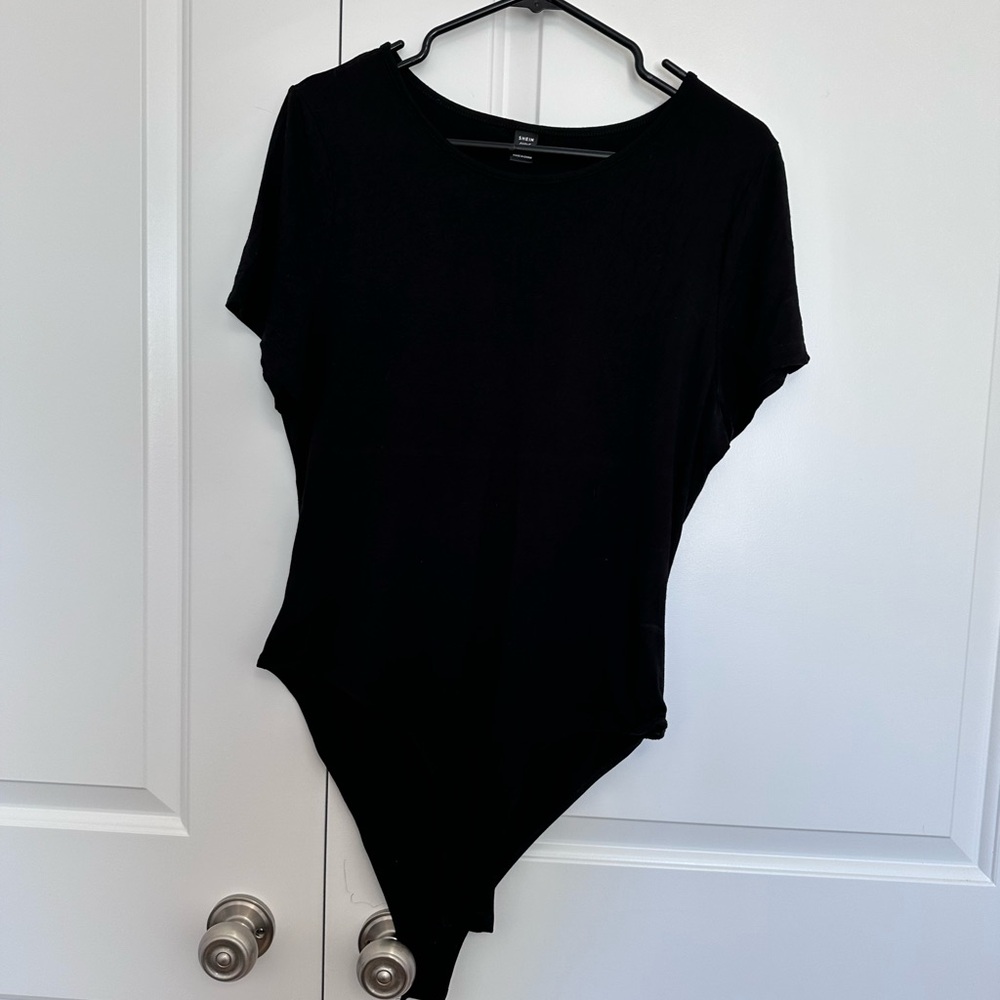 Super soft stretch T-shirt style bodysuit
